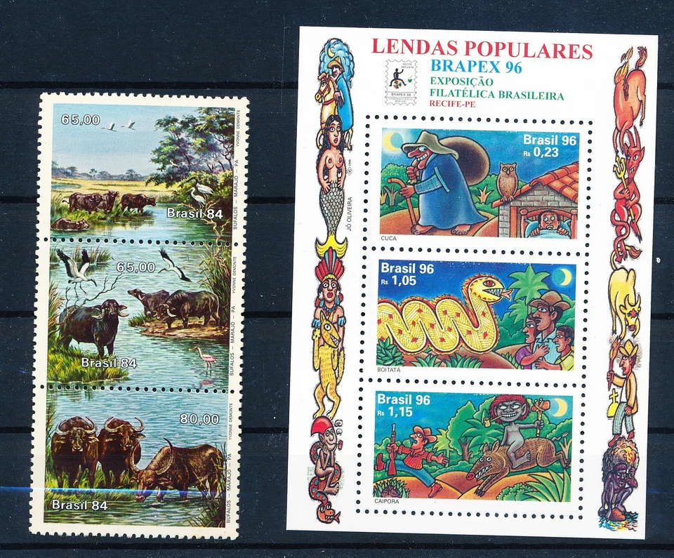 LS59924 Brazil wildlife philatelic exhibition fine lot MNH - Image 1 of 1