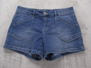Supplies Chino Jeans Shorts Damen 12 blau Medium Wash Stretch Baumwollmischung - Bild 1 von 12