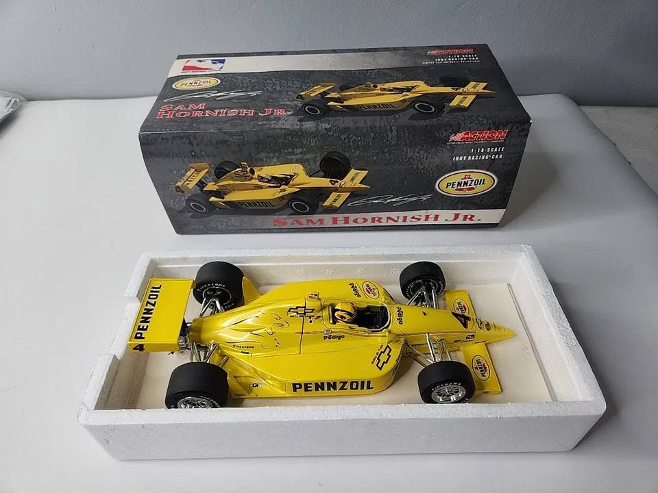 2003  Action 1/18 - Sam Hornish Jr. Pennzoil  Indy Car IRL Action Collectables  - Image 1 of 4