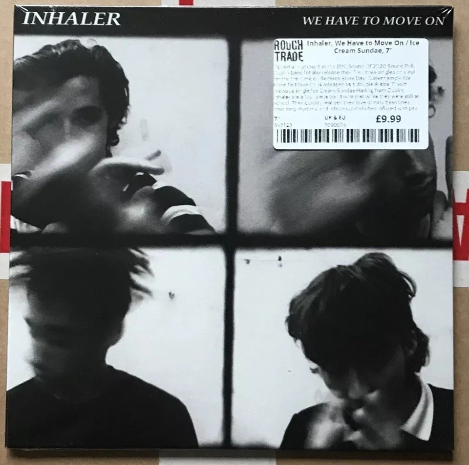 Inhaler Vinyl 7” We Have To Move On Ice Cream Valentine The 1975 U2 RARE NEW - Image 1 of 2