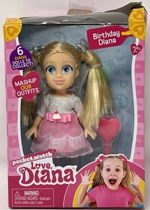 Love, Diana Cumpleaños, Muñeca 6" Paquete Dañado - Imagen 1 de 4