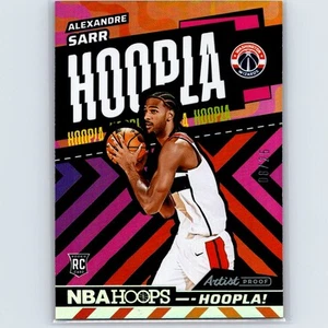 2024-25 Hoops Alexandre Sarr #11 Hoopla Holo Artist Proof #/25 Wizards - Picture 1 of 2