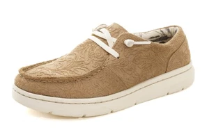 Ariat Hilo Sneaker Schuhe geprägtes strukturiertes Leder Damenschuhe Größe 6,5 B - Bild 1 von 16