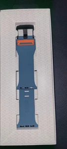 Bracelet silicone UAG série civile pour Apple Watch 42/44 - ardoise/orange - Photo 1 sur 7
