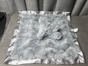Cloud Island Baby Elephant Gray Security Blanket Minky Lovey Plush Satin Trim - Picture 1 of 8
