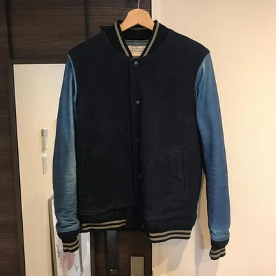 Chaqueta Universitaria Remy Relief Indigo M No.tr1223 Foto 1 de 4