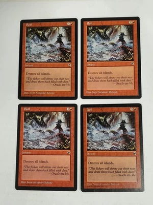 MTG Playset 4x Boil (Tempest/Red/U) - BGM - Image 1 of 2