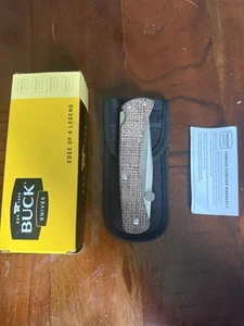 Buck Knives 110 Slim Pro Hunter S45VN Build Out Clip Point Blade, NIB - Picture 1 of 12