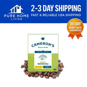 Organic Mountain Gold Whole Bean Coffee - 4 Pound for Rich Flavor Experience - Picture 1 of 11