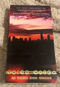 THIRD WATCH IN THEIR OWN WORDS FYC VHS SCREENER DOC SPECIAL FIRST RESPONDERS OOP - Picture 1 of 4