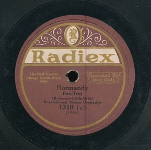 78tk-dance-RADIEX 1310-International DO/Orig.Dixie Rag Pickers-(Normandy/Bobby) - Foto 1 di 2