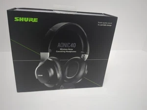 Shure AONIC 40(SBH2240)Over Ear Wireless Bluetooth Noise Cancelling Headphones - Picture 1 of 4