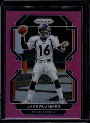 2021 Panini Prizm Pink #207 Jake Plummer Denver Broncos - Image 1 of 2