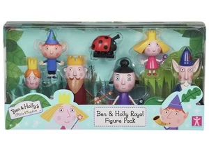 Ben&Holly Little Kingdom 7 Figures Pack (King&Queen Thistle,Plum,Elf&Gaston) - Picture 1 of 5