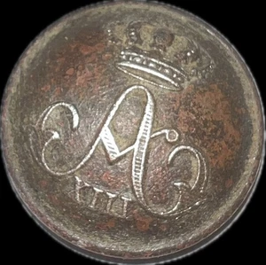 Scarce Antique Spanish Military Uniform Alfonso XIII monogram Madrid 1878-1930 - Picture 1 of 2