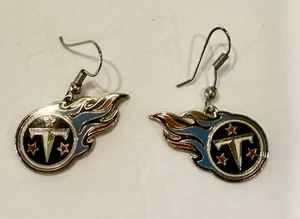 Tennessee Titans Football 2002 NFL Hook Dangle Earrings - Bild 1 von 3