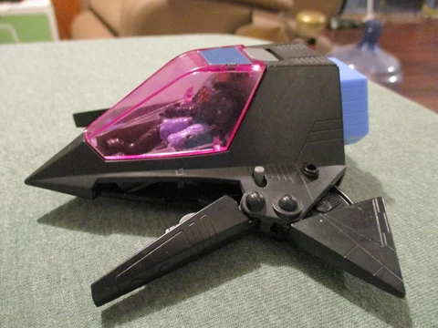 Vintage 1986 Coleco Starcom  SHADOW PARASITE WITH LT. MAGG  Pilot Figure Cover
