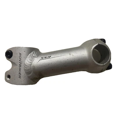 Bontrager SSR bicycle bike stem 105mm +/-10 degrees 1 1/8th” 25.4mm Silver alloy - Image 1 of 4