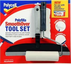 Polycell - Polyfilla SmoothOver Roller and Spreader Smoothing Tool Set - Picture 1 of 1