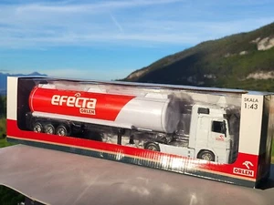 Diecast Metal 1:43 MERCEDES EFECTA OIL TANKER ARTICOLATED TRUCK mint in or. box! - Foto 1 di 12