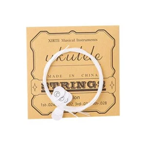 Ukulele Strings For Soprano Concert Tenor Nylon 4 Pcs String U5H3 Set in 1 9CS2 - Picture 1 of 10