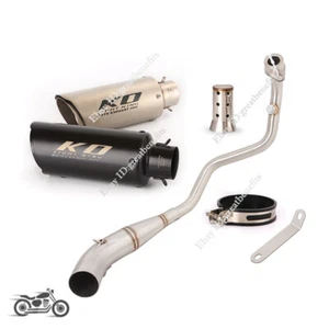 For Honda CB150R 2017-2023 Slip On Exhaust System Front Link Pipe Muffler Escape - Picture 1 of 13