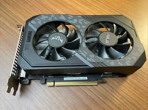 ASUS TUF Gaming GeForce GTX 1650 OC 4GB GDDR6 Grafikkarte - Bild 1 von 5