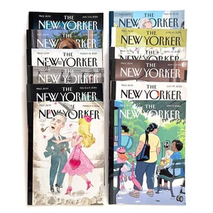 Lot Of 10 (Ten) 2024 NEW YORKER MAGAZINE Issues - No Subscription Labels! - Picture 1 of 1