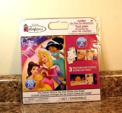 Disney Princess Colorforms Jumbo On The Go Adventure Set NUEVO Foto 1 de 3