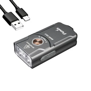 Fenix E03R V2.0 Metal Keychain Light - 500 Lumens - Picture 1 of 12