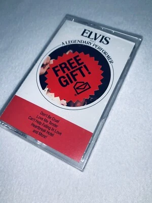 Elvis A Legendary Performer Vol 1 Cassette 1989 New Sealed Heartbreak Hotel - Image 1 of 4