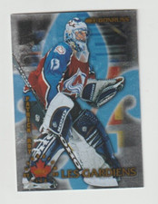 1997/98 CANADIAN ICE PATRICK ROY #1 LES GARDIENS INSERT #0836/1500 NRMT