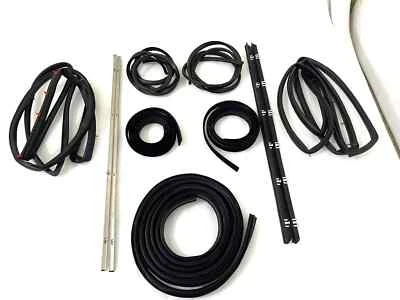 Suzuki Samurai SJ410 SJ413 puerta ventana moldura sello adorno bigote | ajuste Foto 1 de 4