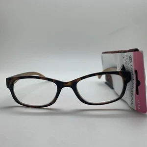 Y81 Foster Grant Sight Station HEATHER GOLD TORT 2.50 Reading Glasses READERS - Picture 1 of 8