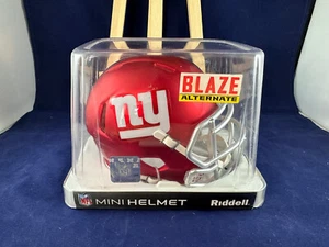New York Giants NFL Riddell Blaze Alternate Mini Helmet Date Code July 2017 - Picture 1 of 4