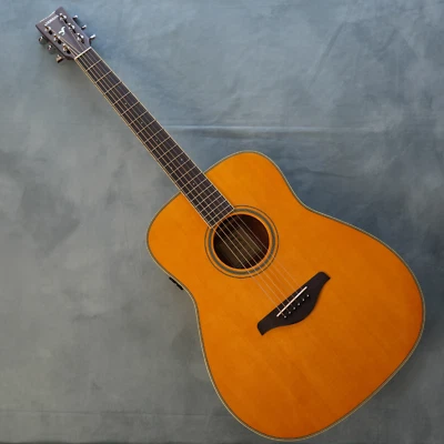 YAMAHA FG-TA VT Trans Acoustic Guitar Vintage Tint - Photo 1/4