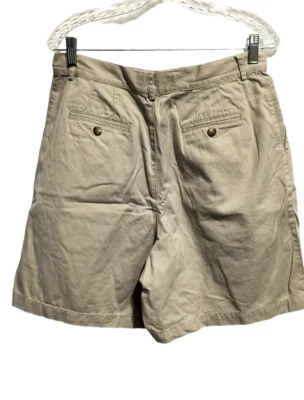 Pantalones cortos para mujer beige talla 14 informales esquina tiro alto cintura 31 pulgadas Foto 1 de 4