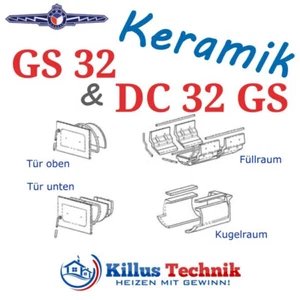 ATMOS GS32 (DC32GS) Keramische Auskleidung, Düse, Kugelraum, Füllraum, Dichtung - Bild 1 von 19