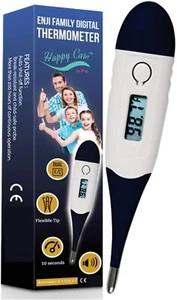 Fast 10 Seconds Body Fever Thermometer for Adults, Children, Kids, Infants, Baby - Picture 1 of 4