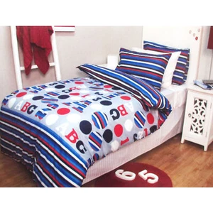 Disco Boy Quilt Cover Set Single by Jelly Bean Kids - Picture 1 of 2