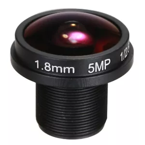 1.8mm Fisheye Lens 5.0 Megapixel Mount 1/2.5" F2.0 For CCTV IP R9R1 - Picture 1 of 11