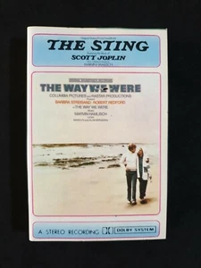 2 ORIGINAL SOUNDTRACKS - 'The Sting/The Way We Were' Cassette Tape Album  - Picture 1 of 4
