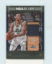 DANTE EXUM 2017-18 Panini Hoops ROOKIE REMEMBRANCE Jersey Relic #RR-DE Utah Jazz