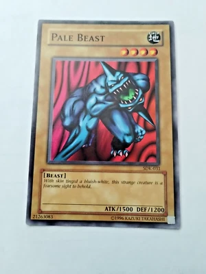 Yu-Gi-Oh TCG Pale Beast Starter Deck Kaiba SDK-031 Unlimited Common-Uncirculated - Image 1 of 3