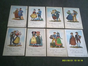 37 CHROMOS PROVINZEN FRANKREICH ELSASS ARTOIS COMTE DE NICE CORSE NORMANDIE - Bild 1 von 5