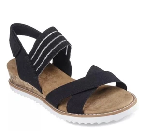 Sandalias para mujer Skechers Desert Kiss - Shore Enough negras (114130/NEGRO) - Imagen 1 de 20