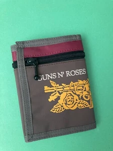 VINTAGE RARE GUNS N' ROSES WALLET 90'S DECORLINE ITALY NEW - Picture 1 of 5