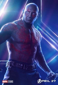 2018 Marvel The Avengers Infinity War Poster 11X17 Iron Man Drax Batista 🍿 - Picture 1 of 3