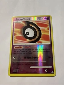 Pokemon Karten: Diamant und Perle Reverse Holo: Unown D 68/130 - Bild 1 von 12