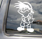 Punk Boy Grabbing Crotch Flipping Boy #2 - Car Window Vinyl Decal Sticker 10434